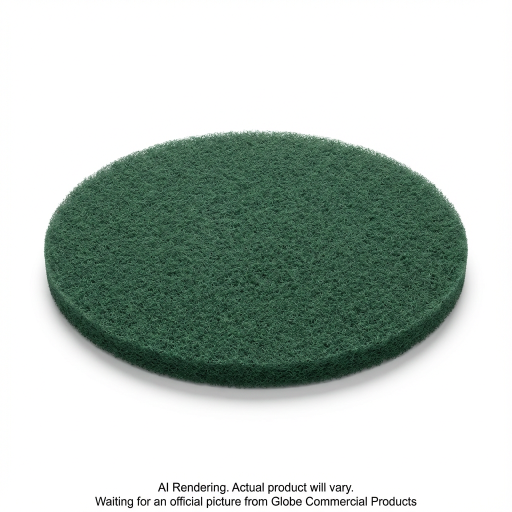 12"  Green Scrubbing Floor Pad