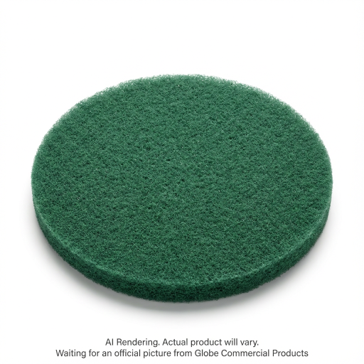 11"  Green Scrubbing Floor Pad