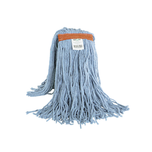 Syn-Pro? Synthetic  Wet Mop Narrow Band 20oz Cut End Blue Bagged
