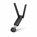 Premium product shot of the TP-Link Archer TX35U Plus USB adapter on an isolated white background.