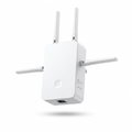 TP-Link RE655BE Wi-Fi Extender. High-res hero shot with four antennas.