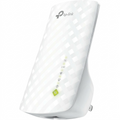 A pure high-resolution hero shot of the TP-Link AC750 Wi-Fi Range Extender, as seen in image_0.png, on a pure white background.