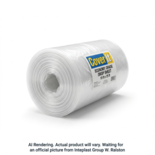 COVER IT Retail Film - Rolls 10' x 25' Utility Sleeve - 1 Bags