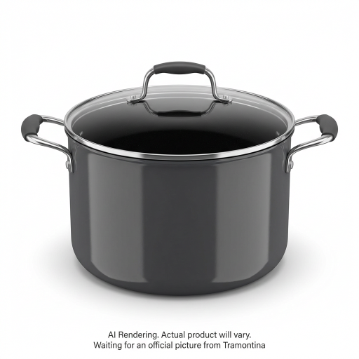 Tramontina 8 Qt Covered Stock Pot - Sp, Xtr Ns - Ch