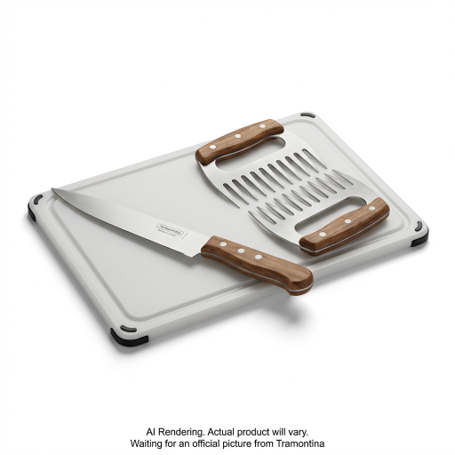 Tramontina Churrasco BBQ 4 Piece Carving and Shredding Claws Set