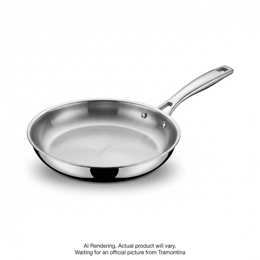 Tramontina Signature Tri-Ply Base Stainless Steel Fry Pan, 10 in.