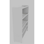 (CUSMA form attached) TITAN 5 Shelf for TIT547-SILVER-BLACK