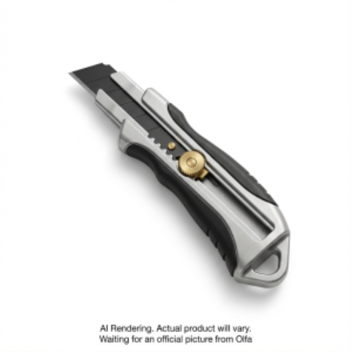 OLFA 18mm MXP-L Die-Cast Aluminum Handle Ratchet Knife
