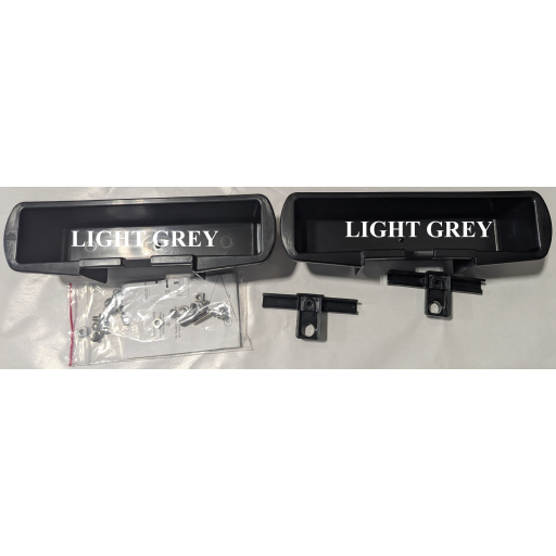 (CUSMA form attached) TITAN 2 CONTAINERS AND HOOKS LIGHT GREY KIT, SCREWS FOR SHELF WITH WHITE PANELS