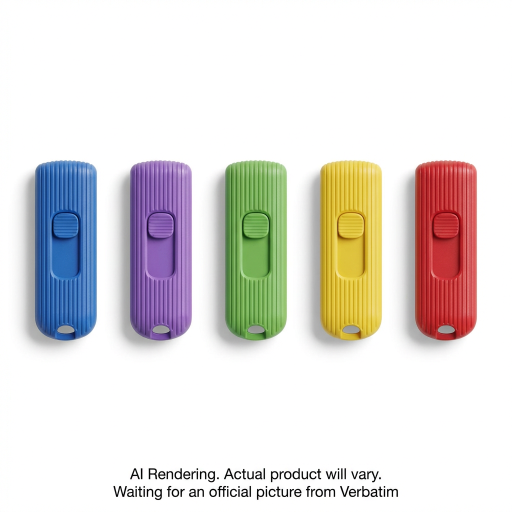 64Gb Pinstripe 3.0 Usb 5Pk Assorted