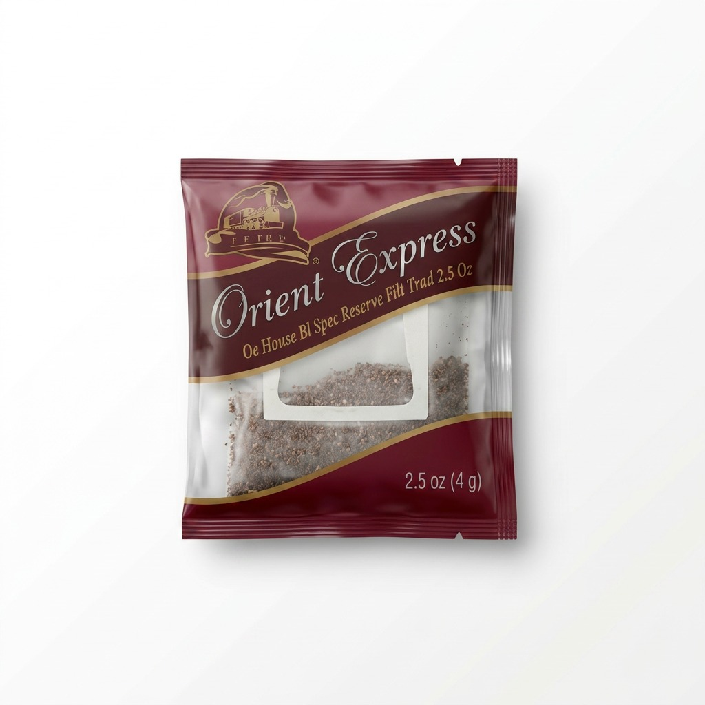 Orient Express Coffee 2.5 oz package on a clean white background.
