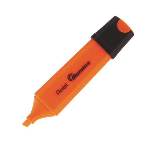 Illumina Liquid Highlighter, Chisel Tip, Orange Ink