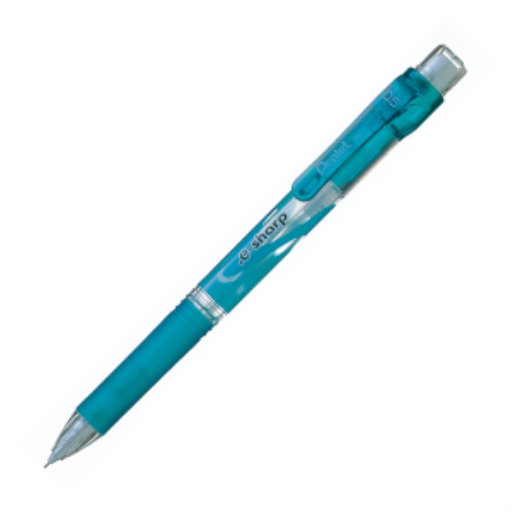 .E-Sharp Mechanical Pencil (0.5mm), Sky Blue Accents