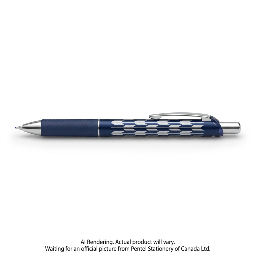 Pentel EnerGel Limited Edition Edo-Kiriko #1 (0.5mm) Metal Tip, Blue Ink
