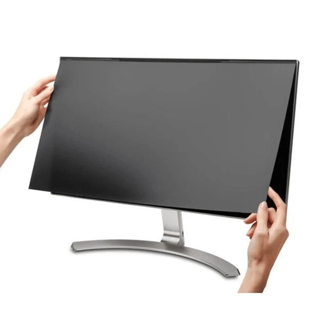 Installing Kensington MagPro K58356WW magnetic privacy screen on 23.8 inch monitor
