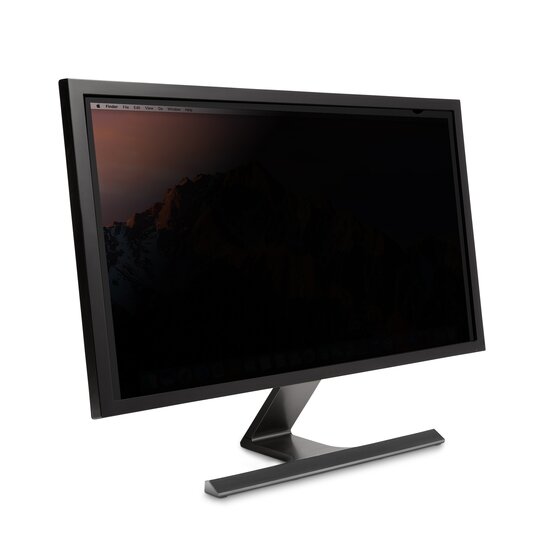 Kensington K60729WW FP270W9 privacy screen installed on 27 inch monitor