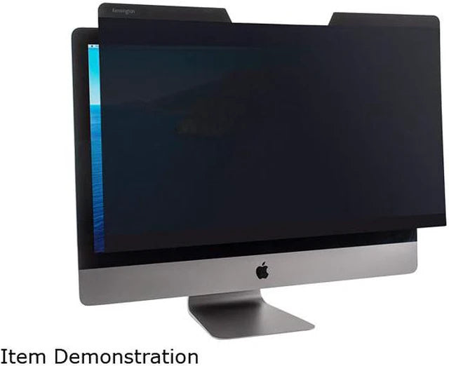 Kensington SA27 K50723WW privacy screen installed on 27 inch iMac