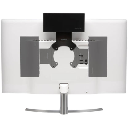: Kensington SD4800P mounted behind monitor with optional VESA bracket