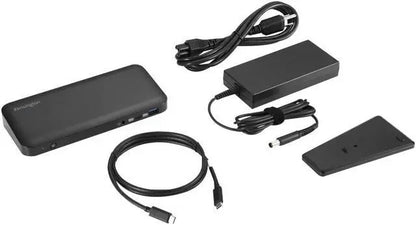 Kensington SD4840P dock with USB-C cable 135W adapter and stand