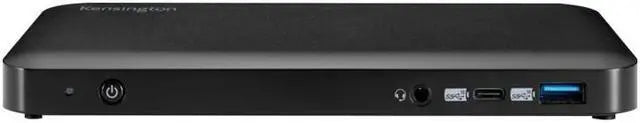 Kensington SD4840P front USB-C USB-A and audio ports