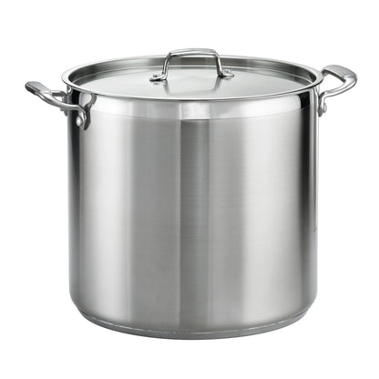Tramontina 80120/003DS Gourmet 24 Qt stainless steel stock pot with lid