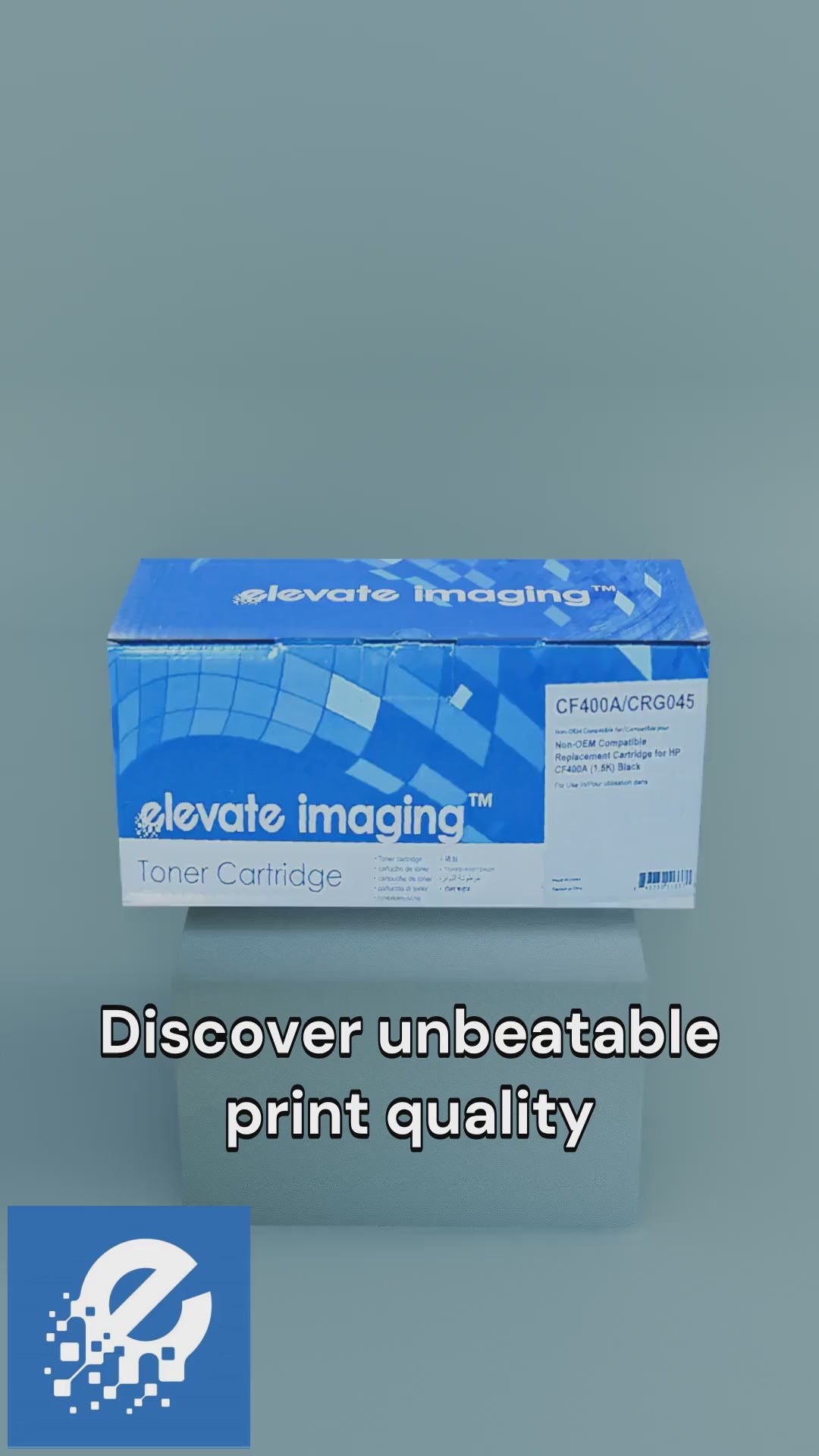 Elevate Imaging Compatible HP CF400A - 1500 Yield